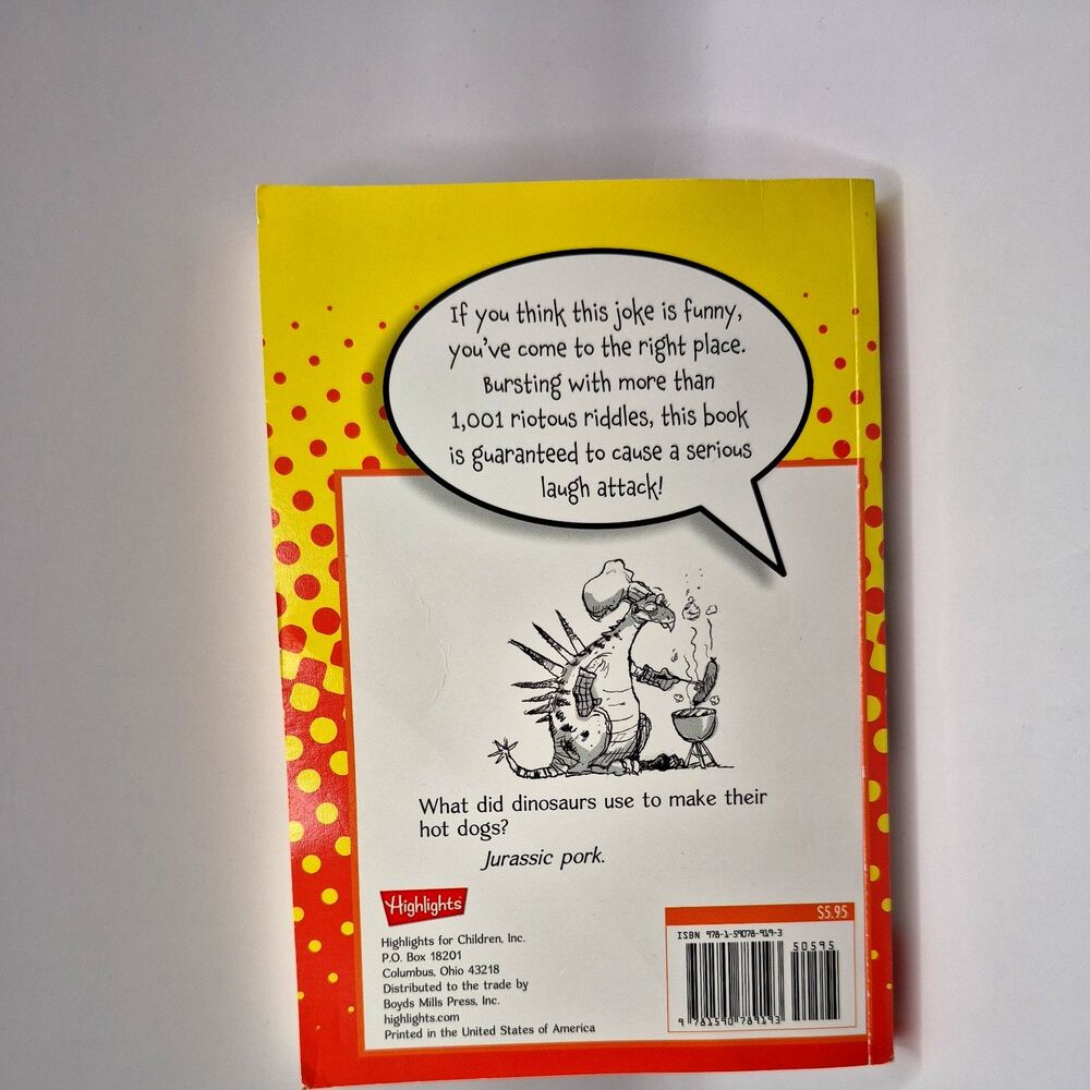 Guess Again!: 1,001 Rib-Tickling Riddles from Highlights(tm) 2012. - Picture 2 of 13